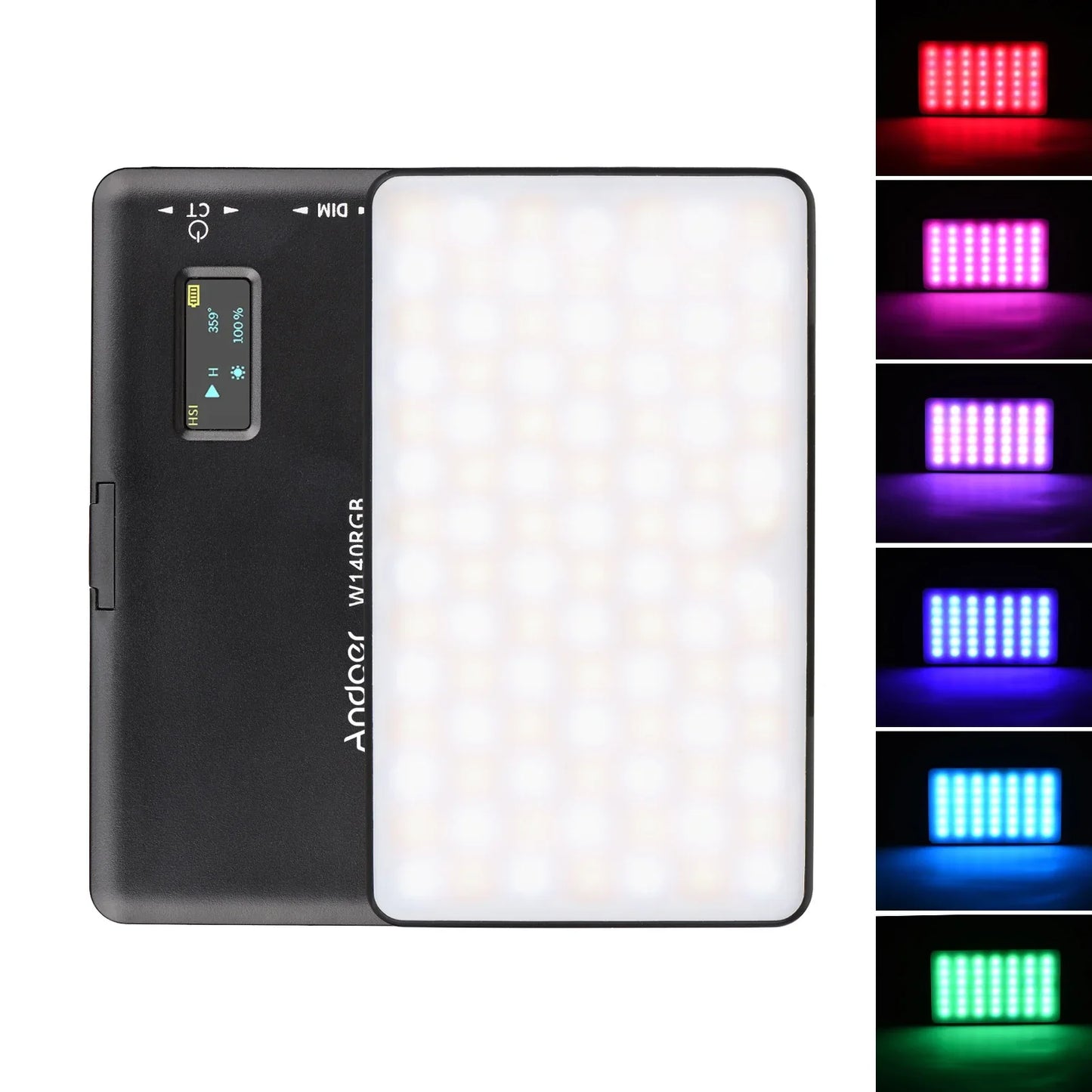 LED Video Light 2500-9000K for Vlog Live Streaming - Frogfinds