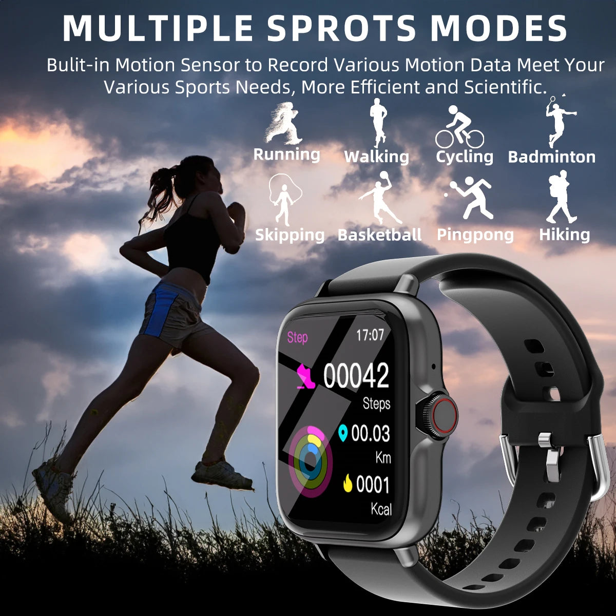 Waterproof Smart Watch 1.83'' - Frogfinds