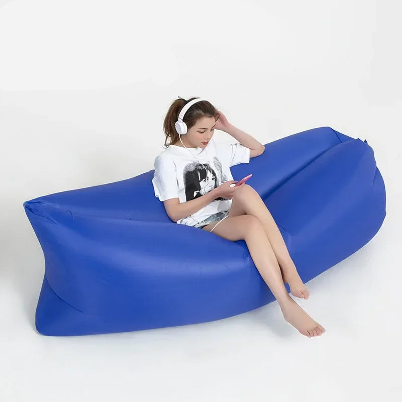 Portable Inflatable Beach Sofa - Frogfinds