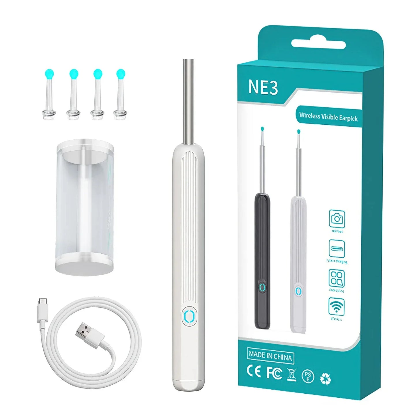 Ear wax remover with app - Frogfinds