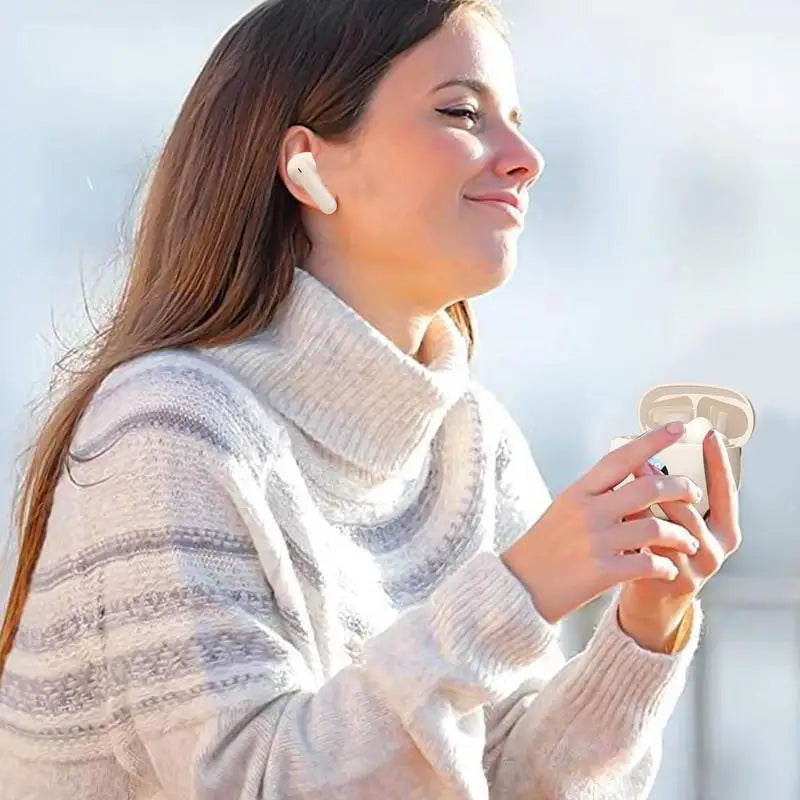 Noise Cancelling Wireless Earbuds with LED Display - Frogfinds