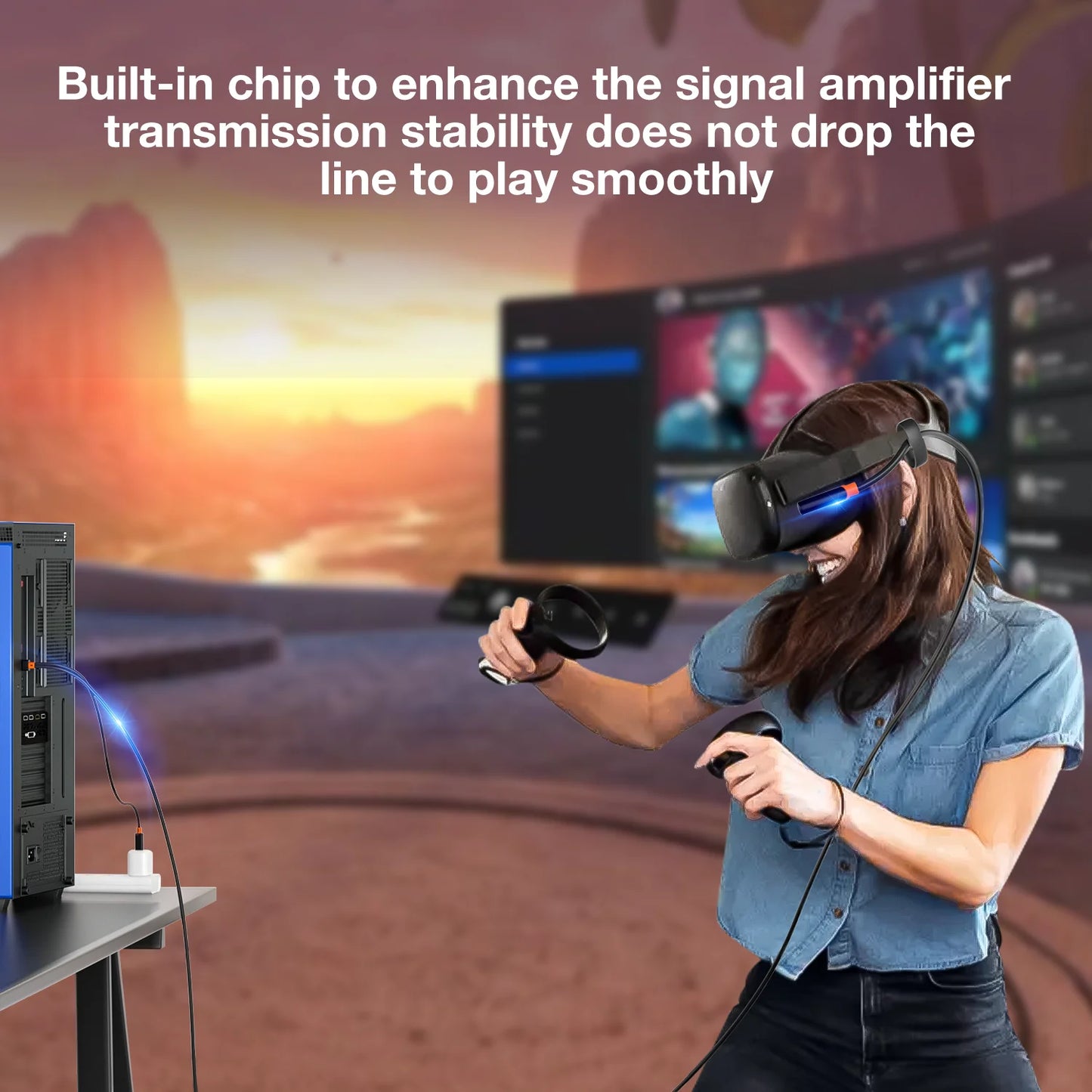 Type-C Charging Cable for VR - Frogfinds