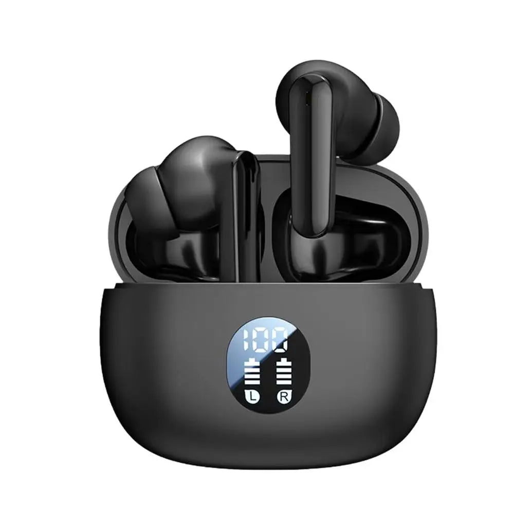 Noise Cancelling Wireless Earbuds with LED Display - Frogfinds