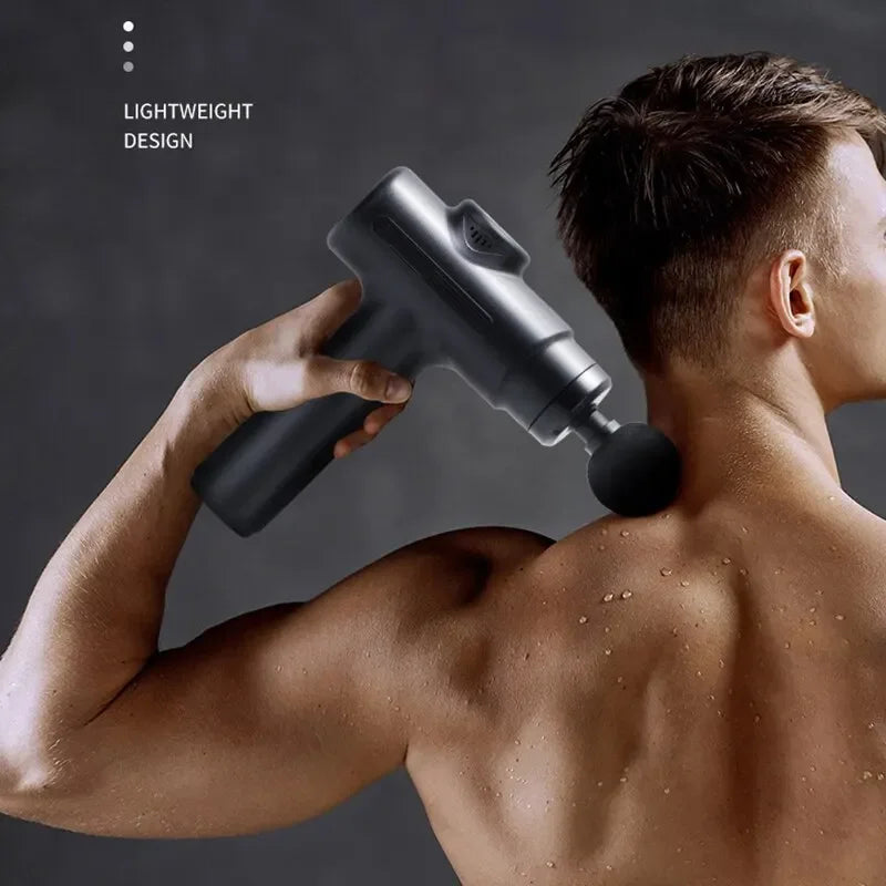 8-Head Electric Massage Gun for Deep Tissue Relief - Frogfinds