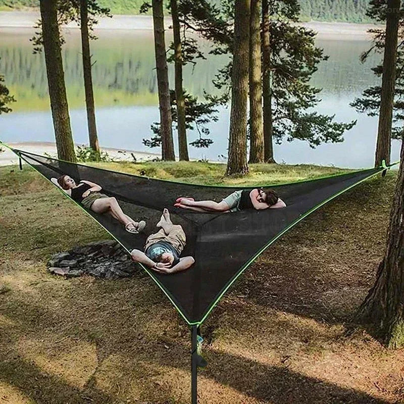 Portable Triangle Hammock for Camping - Frogfinds