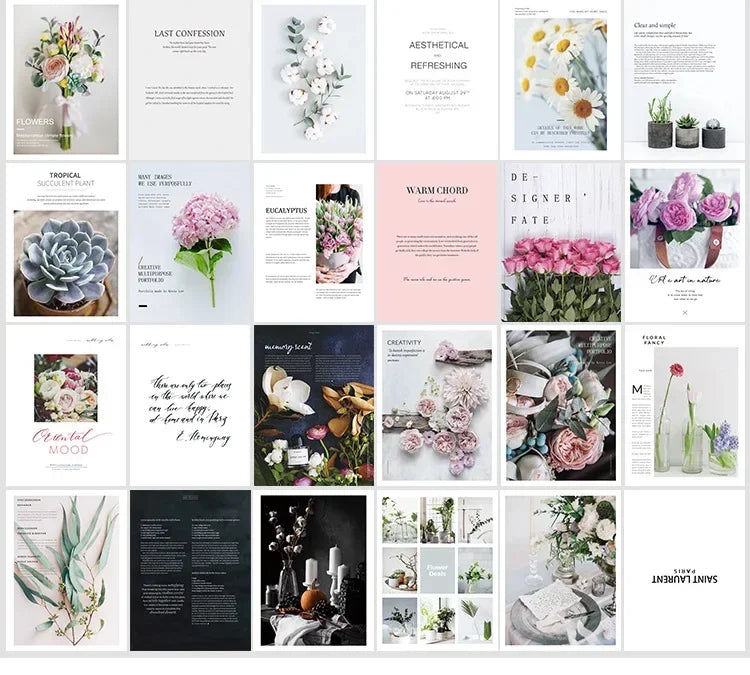 Decoration cards magazines print - Frogfinds