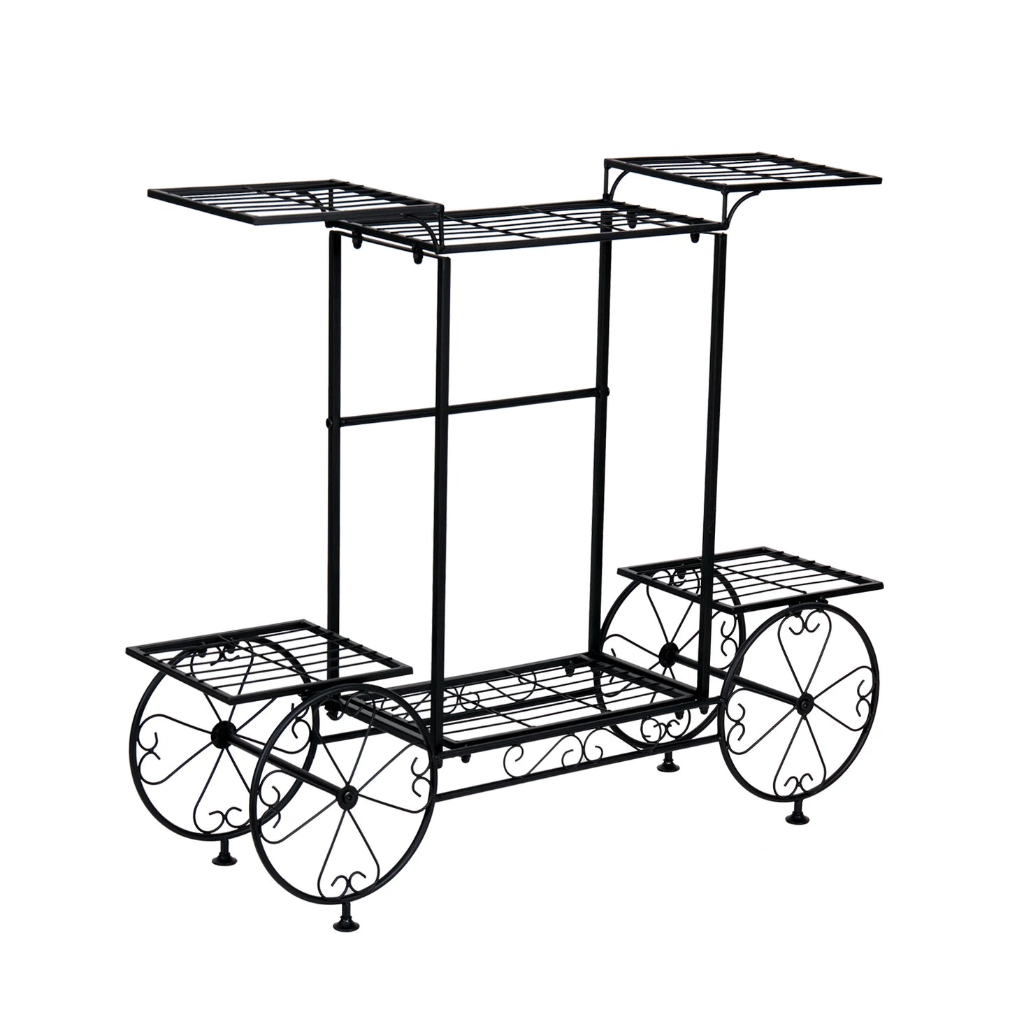 Garden Plant Stand Trolley - Frogfinds