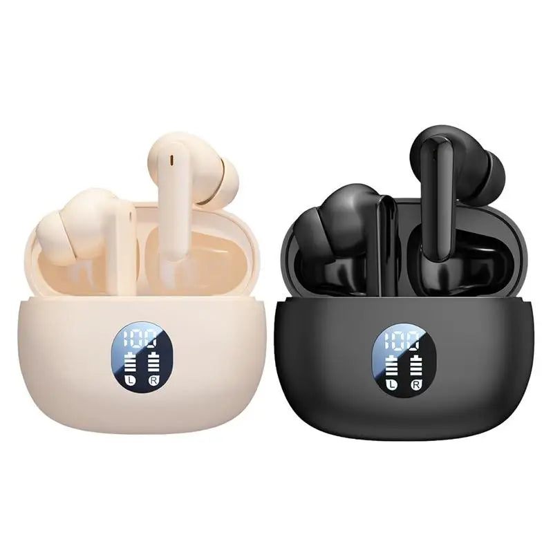 Noise Cancelling Wireless Earbuds with LED Display - Frogfinds