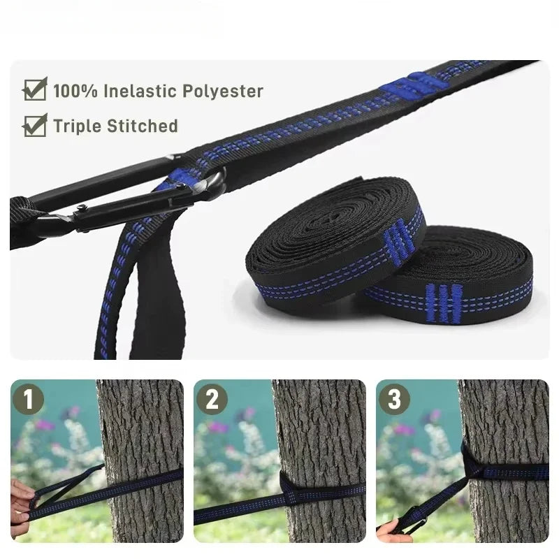 Camping Hammock with mosquito net and tarp - Frogfinds