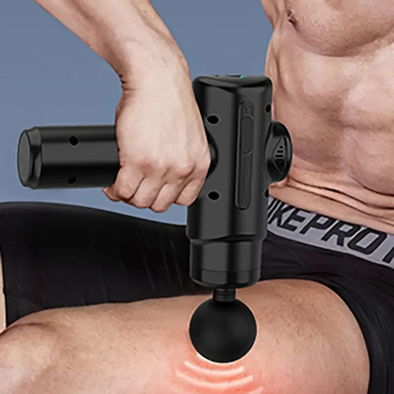 8-Head Electric Massage Gun for Deep Tissue Relief - Frogfinds