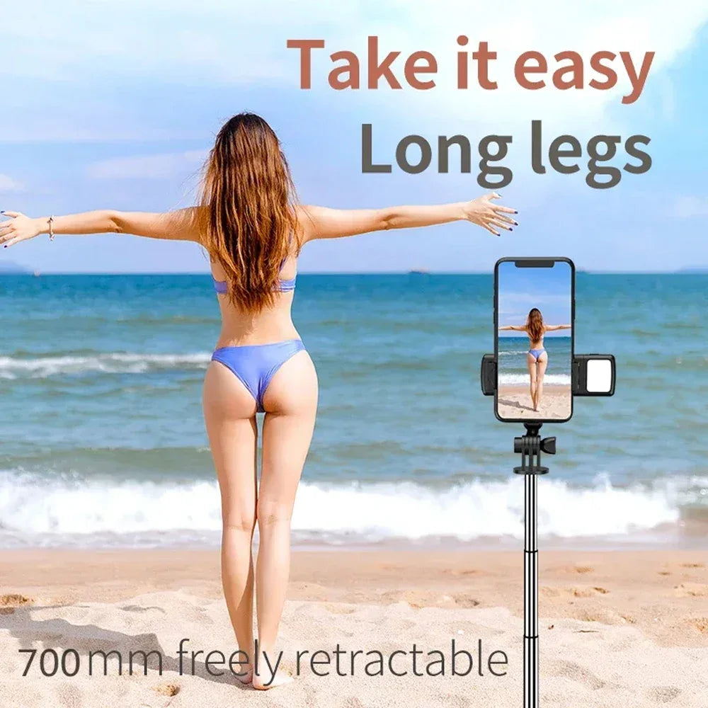 3-in-1 Bluetooth Selfie Stick Tripod - Frogfinds