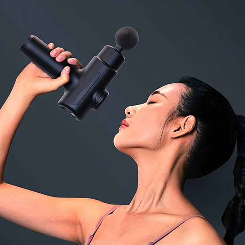 8-Head Electric Massage Gun for Deep Tissue Relief - Frogfinds