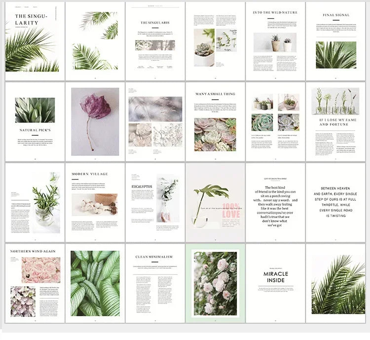 Decoration cards magazines print - Frogfinds