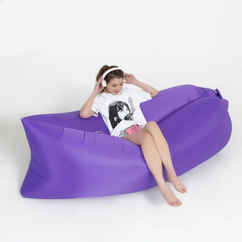 Portable Inflatable Beach Sofa - Frogfinds