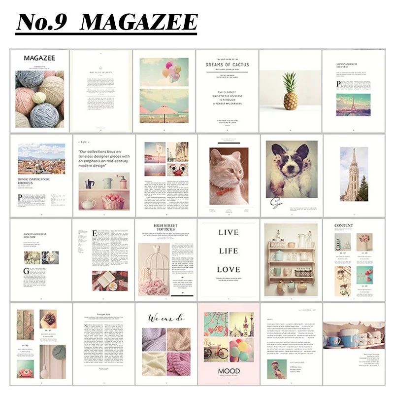 Decoration cards magazines print - Frogfinds