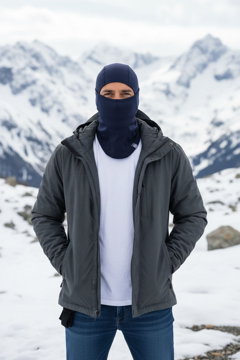 100% Merino Wool Winter Balaclava Ski Mask