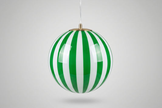 Retro Colorful Glass Pendant Chandelier Lamp